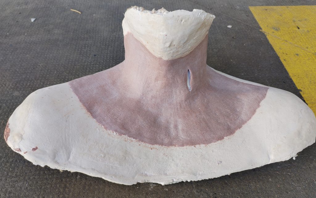 tirage plâtre buste sculpture plastiline